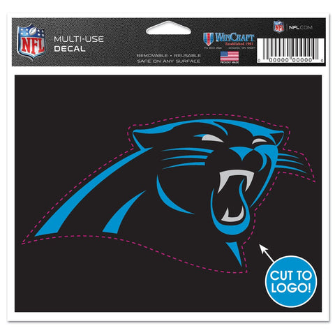 Carolina Panthers 4 1/2" Multi Use Decal