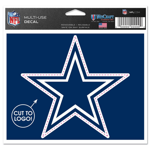 Dallas Cowboys 4 1/2" Multi Use Decal