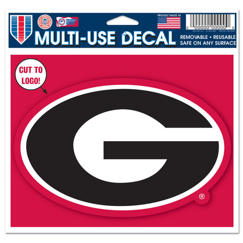 Georgia Bulldogs 4 1/2" Multi Use Decal
