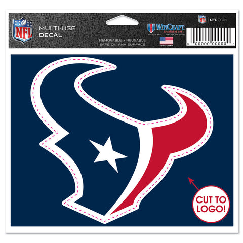 Houston Texans 4 1/2" Multi Use Decal
