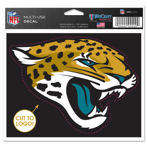 Jacksonville Jaguars 4 1/2" Multi Use Decal