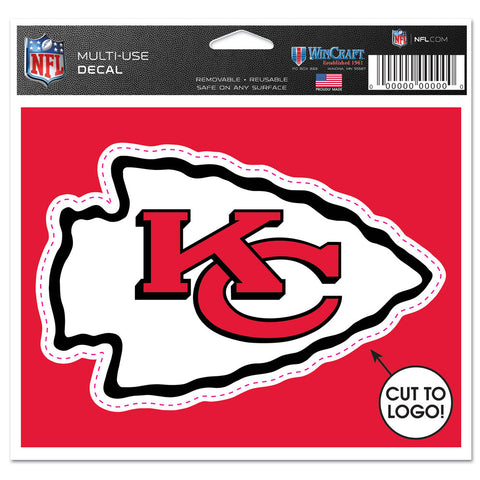 Kansas City Chiefs 4 1/2" Multi Use Decal
