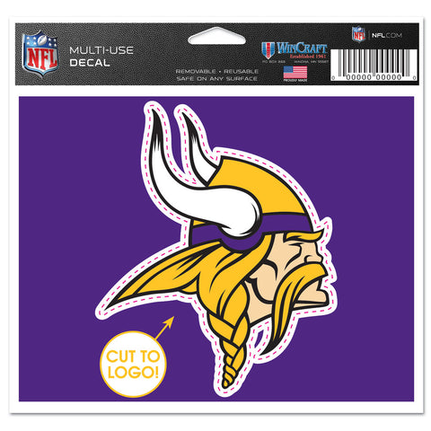 Minnesota Vikings 4 1/2" Multi Use Decal