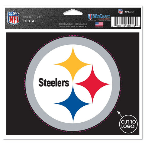 Pittsburgh Steelers 4 1/2" Multi Use Decal