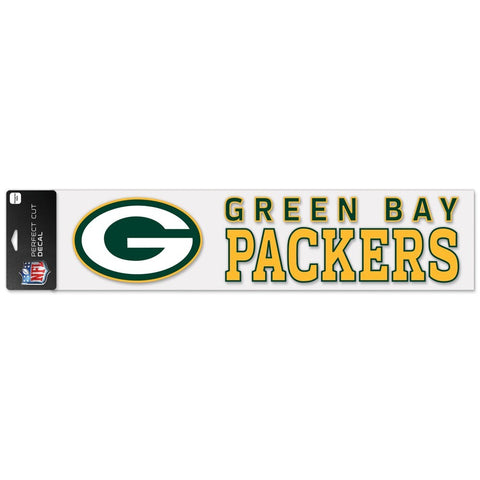 Green Bay Packers 4" x 17" Perfect Cut Color Decal