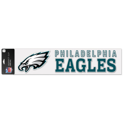 Philadelphia Eagles 4"x17" Decal Color
