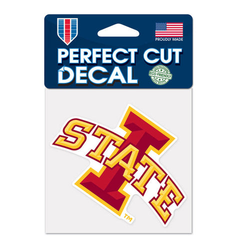 Iowa State Cyclones 4"x4" DieCut Decal Logo