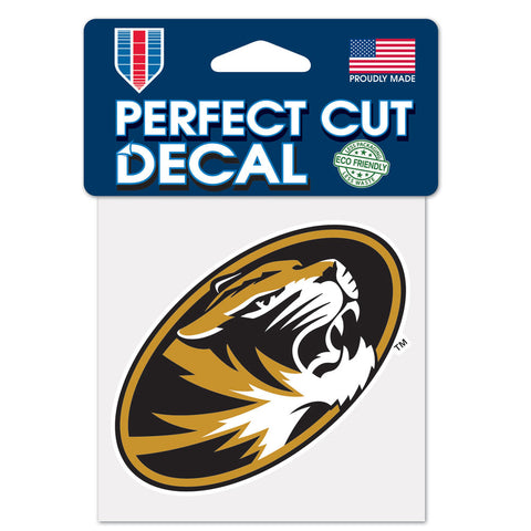 Missouri Tigers 4"x4" DieCut Decal Logo