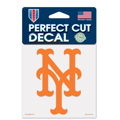 New York Mets 4" x 4" Logo Decal