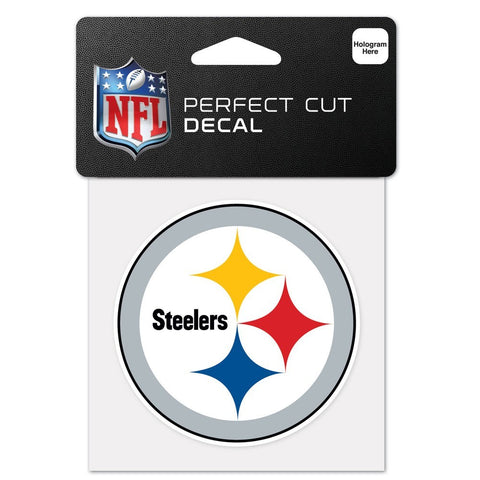 Pittsburgh Steelers 4"x4" DieCut Decal Logo