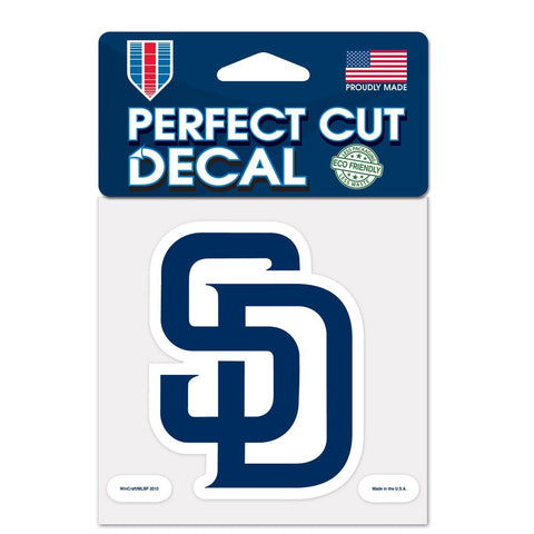 San Diego Padres 4"x4" DieCut Decal Logo
