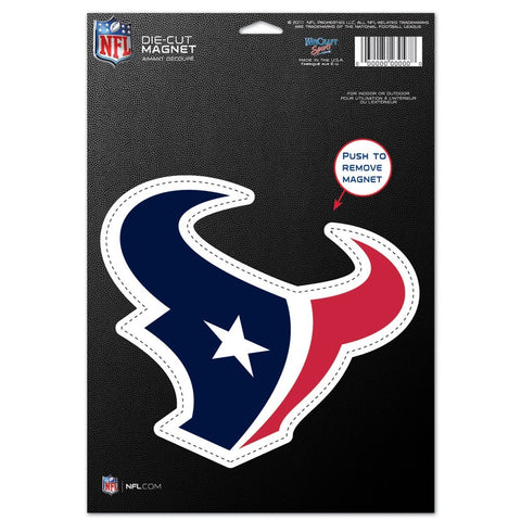 Houston Texans 8" Die Cut Magnet