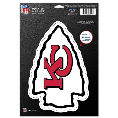 Kansas City Chiefs 8" Die Cut Magnet