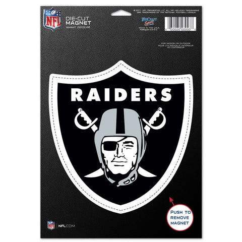 Las Vegas Raiders 8" Die Cut Magnet
