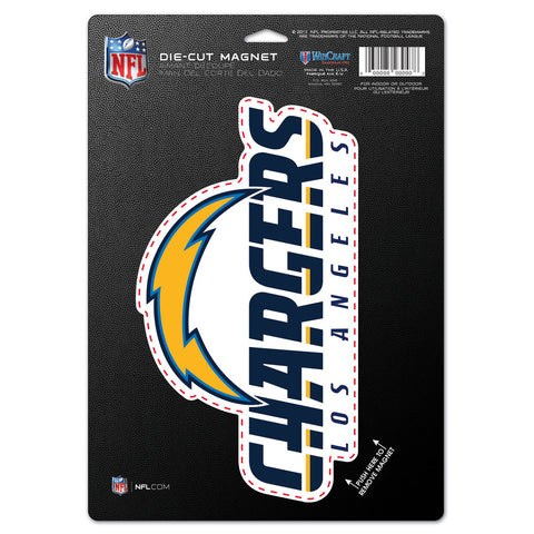 Los Angeles Chargers 8" Die Cut Magnet