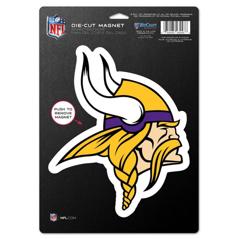 Minnesota Vikings 8" Die Cut Magnet
