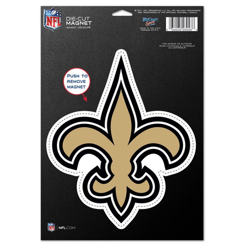 New Orleans Saints 8" Die Cut Magnet