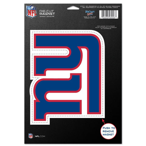 New York Giants 8" Die Cut Magnet