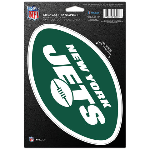 New York Jets 8" Die Cut Magnet