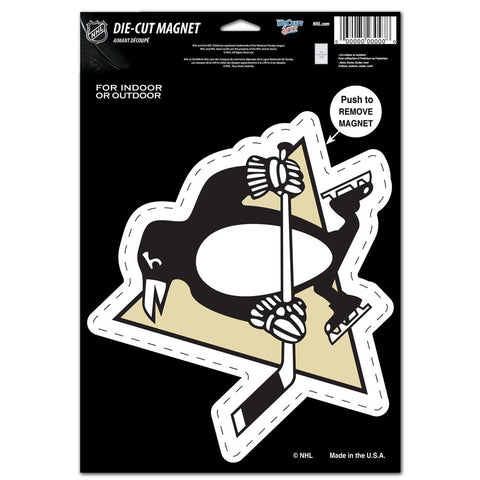 Pittsburgh Penguins 8" Die Cut Magnet