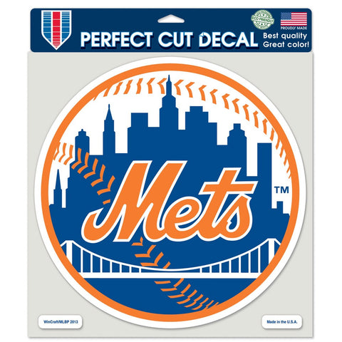 New York Mets 8" x 8" Color Decal