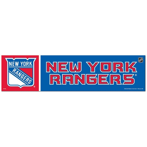 New York Rangers Bumper Sticker