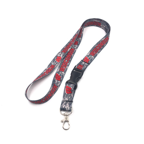 Wisconsin Badgers Lanyard - Team Color