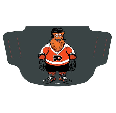 Philadelphia Flyers Gritty Mascot Fan Mask Face Cover - Black