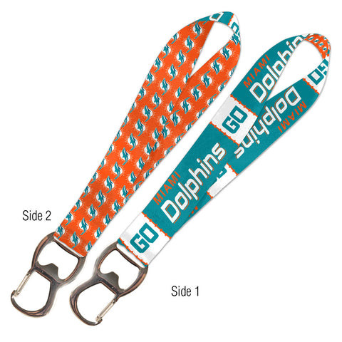 Miami Dolphins Keystrap Bottle Opener