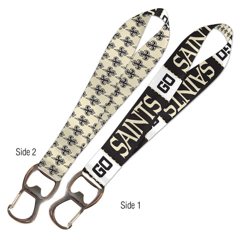 New Orleans Saints Keystrap Bottle Opener
