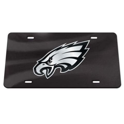 Philadelphia Eagles Laser Engraved License Plate - Mirror Black