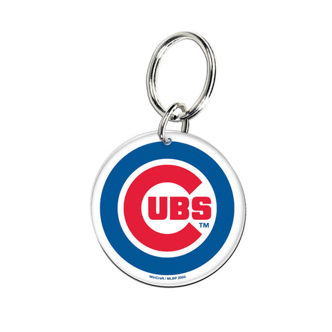 Chicago Cubs Premium Acrylic Logo Keychain