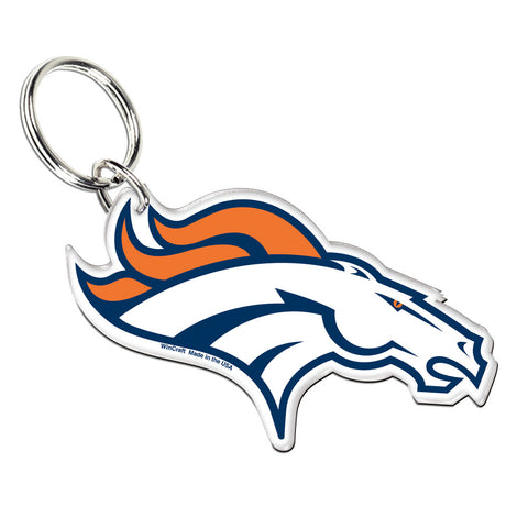 Denver Broncos Premium Acrylic Logo Keychain