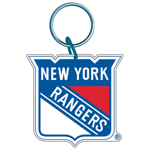 New York Rangers Premium Acrylic Logo Keychain