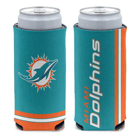 Miami Dolphins Slim Can Cooler