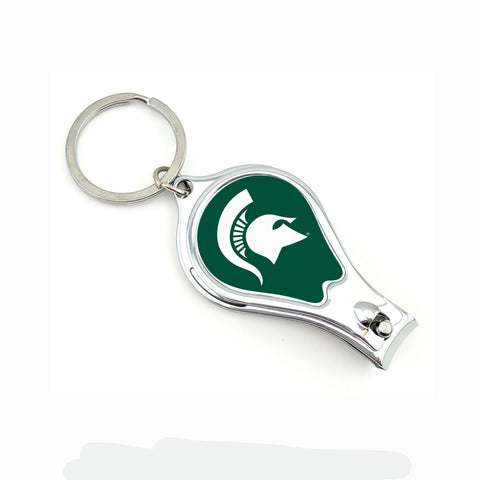 Michigan State Spartans Nail Clipper Key Chain