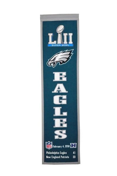 Philadelphia Eagles Super Bowl LII Champions Heritage Banner – Fan ...