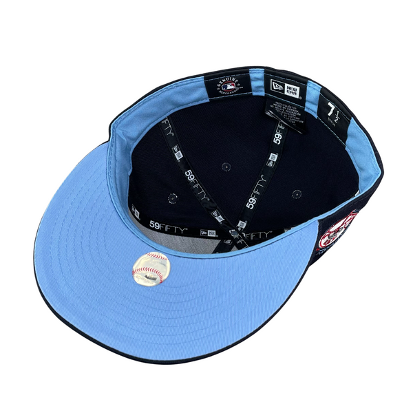 59FIFTY New York Yankees Navy/Sky Blue 100 Year Patch