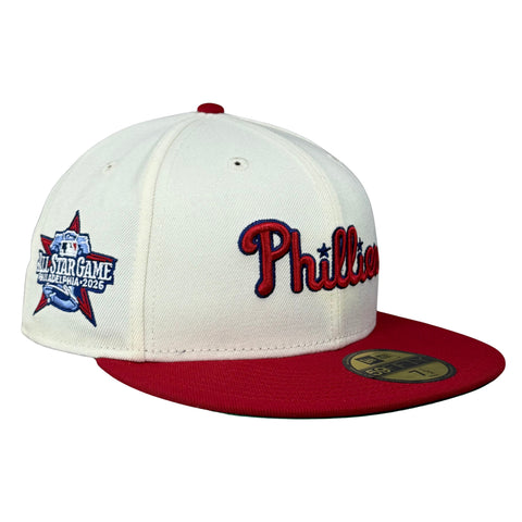 59FIFTY Philadelphia Phillies Chrome/Red/Green 2026 All Star Game Patch