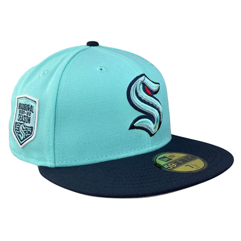 59FIFTY Seattle Kraken Blue Tint/Navy/Gray Inaugural Season Patch