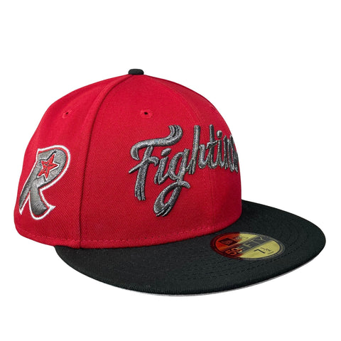 59FIFTY Reading Fightin Phils Red/Black/Gray Reading R Patch