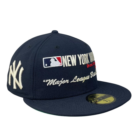 59FIFTY New York Yankees Navy/Green Primary Logo Patch