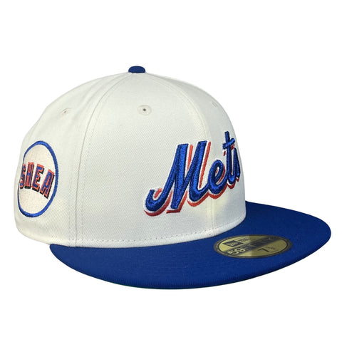 59FIFTY New York Mets Chrome/Light Royal/Green SHEA Patch