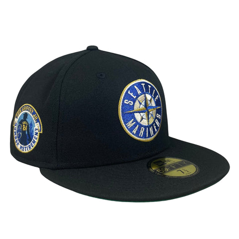 59FIFTY Seattle Mariners Black/Green Ken Griffey Jr. Patch