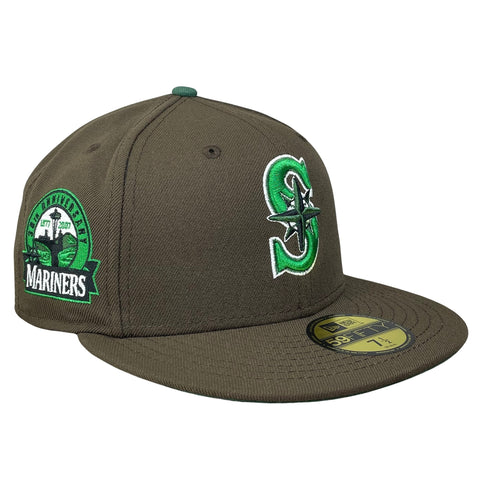 59FIFTY Seattle Mariners Walnut/Pine Green 30th Anniversary Patch