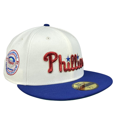 59FIFTY Philadelphia Phillies Chrome/Dark Royal/Green Veterans Stadium Patch