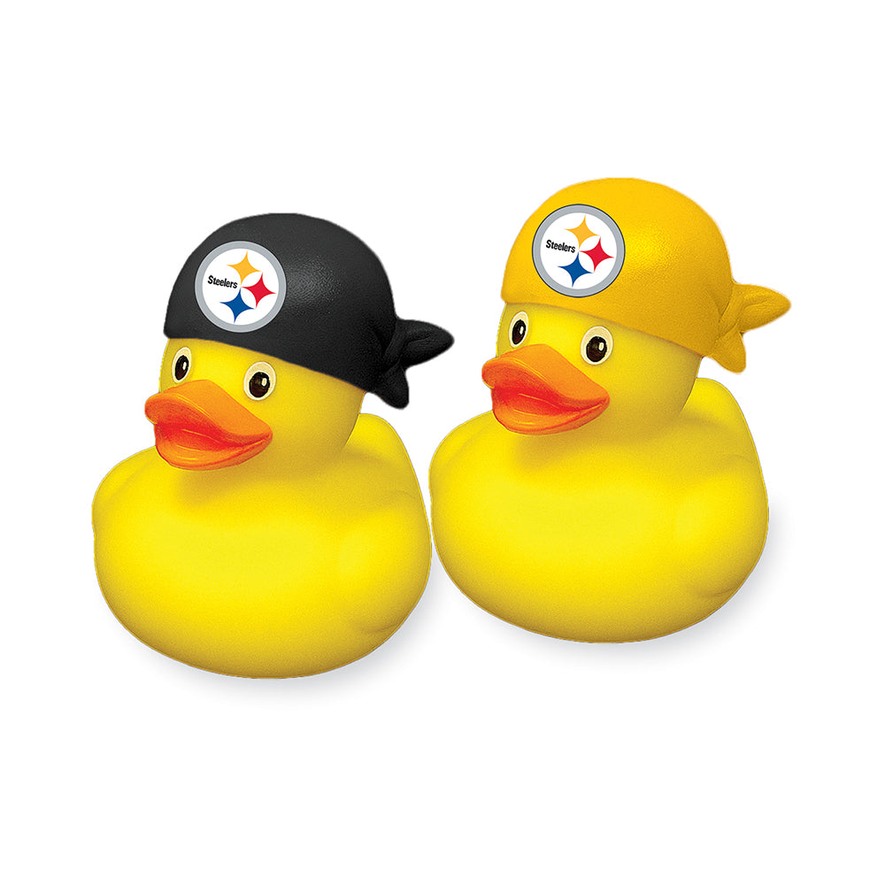Pittsburgh Steelers 2-Pack Rubber Duck Set