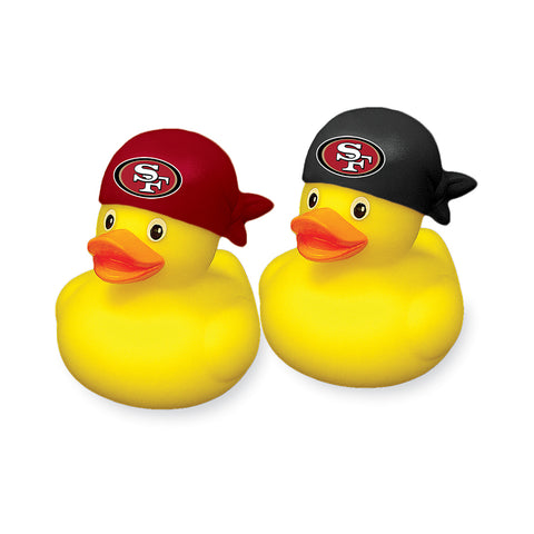 San Francisco 49ers 2-Pack Rubber Duck Set