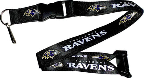 Baltimore Ravens Lanyard - Black