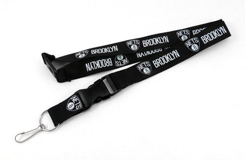 Brooklyn Nets Lanyard - Black